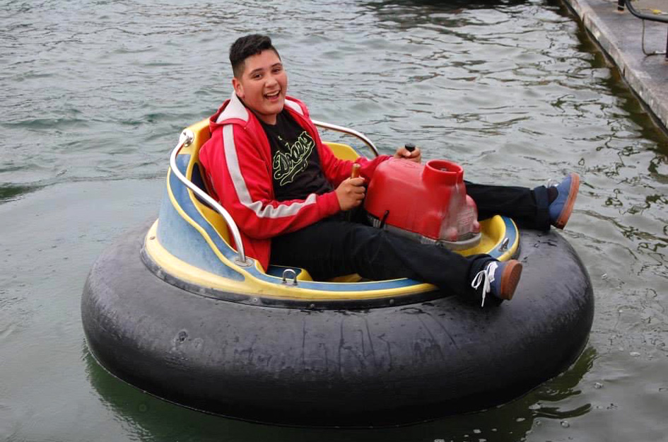 Angel On Bumper Boat