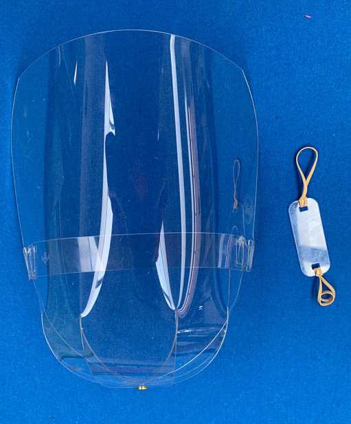 Making Face Shields image