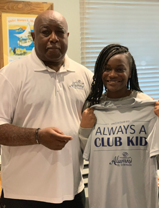 Mr. Cooper and a Club teen