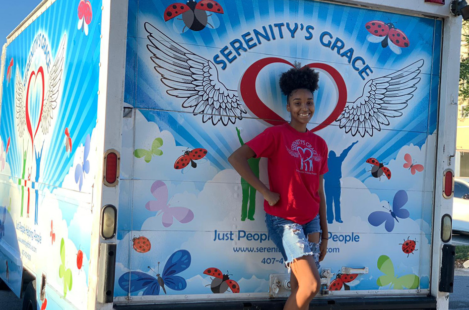 Serenity and the truck