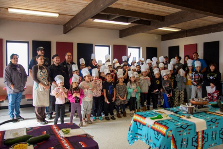 Club kids cooking