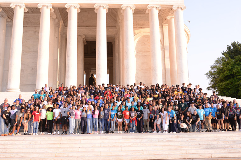 Club kids at Summit for America's Youth
