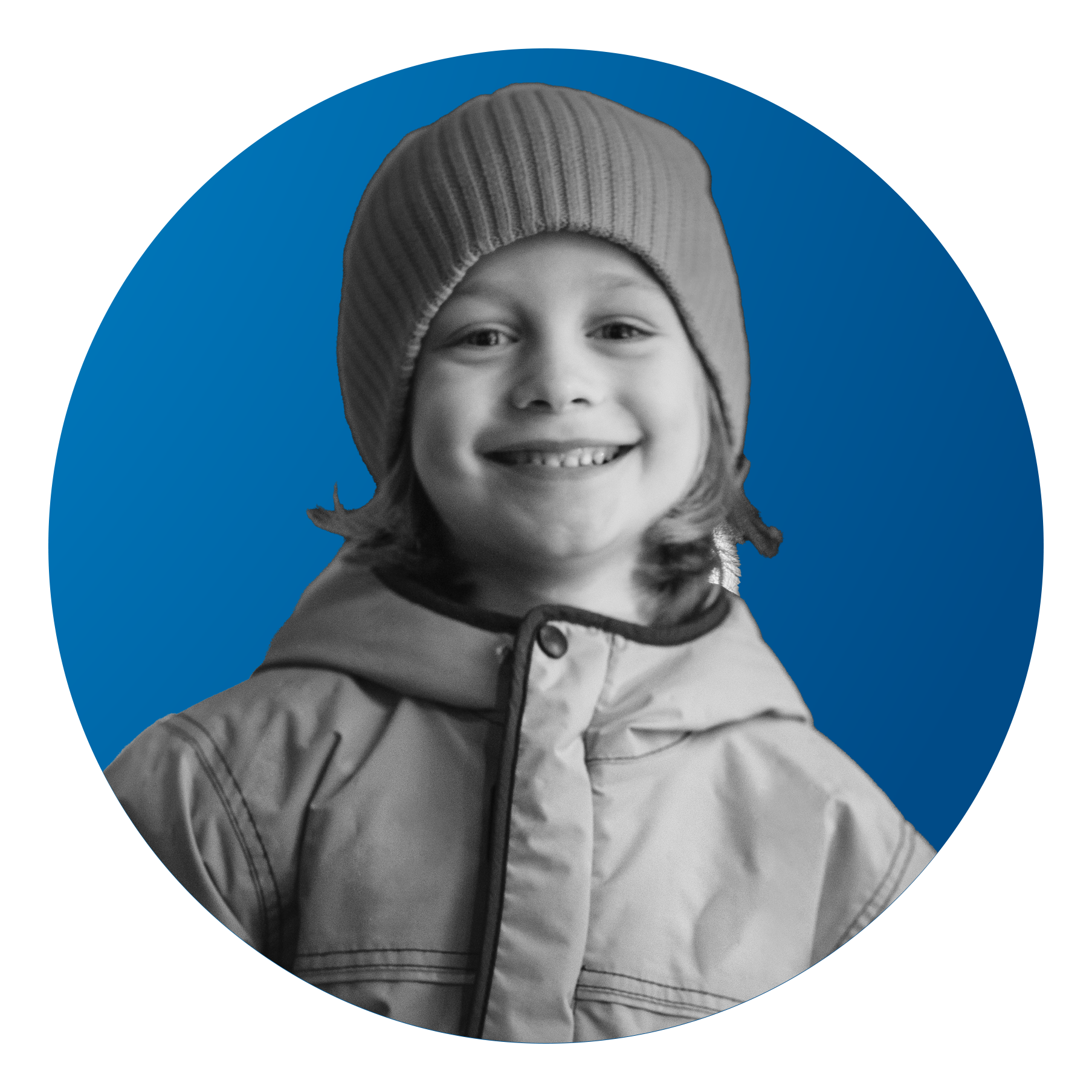Kid in circle